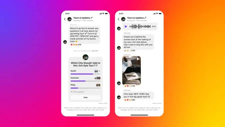 Instagram Introduces Channels, How to Utilize the Broadcast Chat Function
